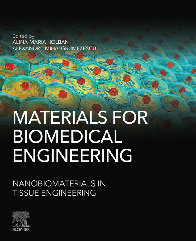 Book cover of Materials for Biomedical Engineering: Nanobiomaterials in Tissue Engineering by Alexandru Mihai Grumezescu Book cover of Materials for Biomedical Engineering: Nanobiomaterials in Tissue Engineering by Alexandru Mihai Grumezescu